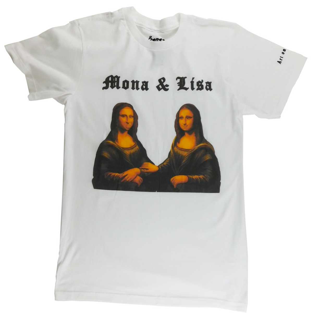 Meet our Twins Mona and Lisa - A Double Art T-Shirt
