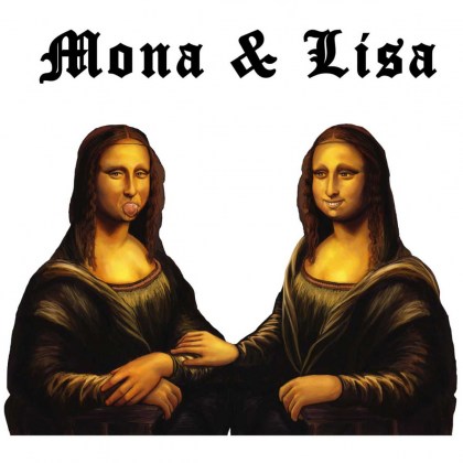 Meet our Twins Mona and Lisa - A Double Art T-Shirt